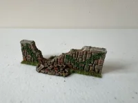 3 Inch Ruined Straight Wall